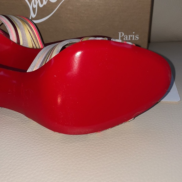 π―% AUTH Brand New Christian Louboutin sandals size 41 - Picture 7 of 10